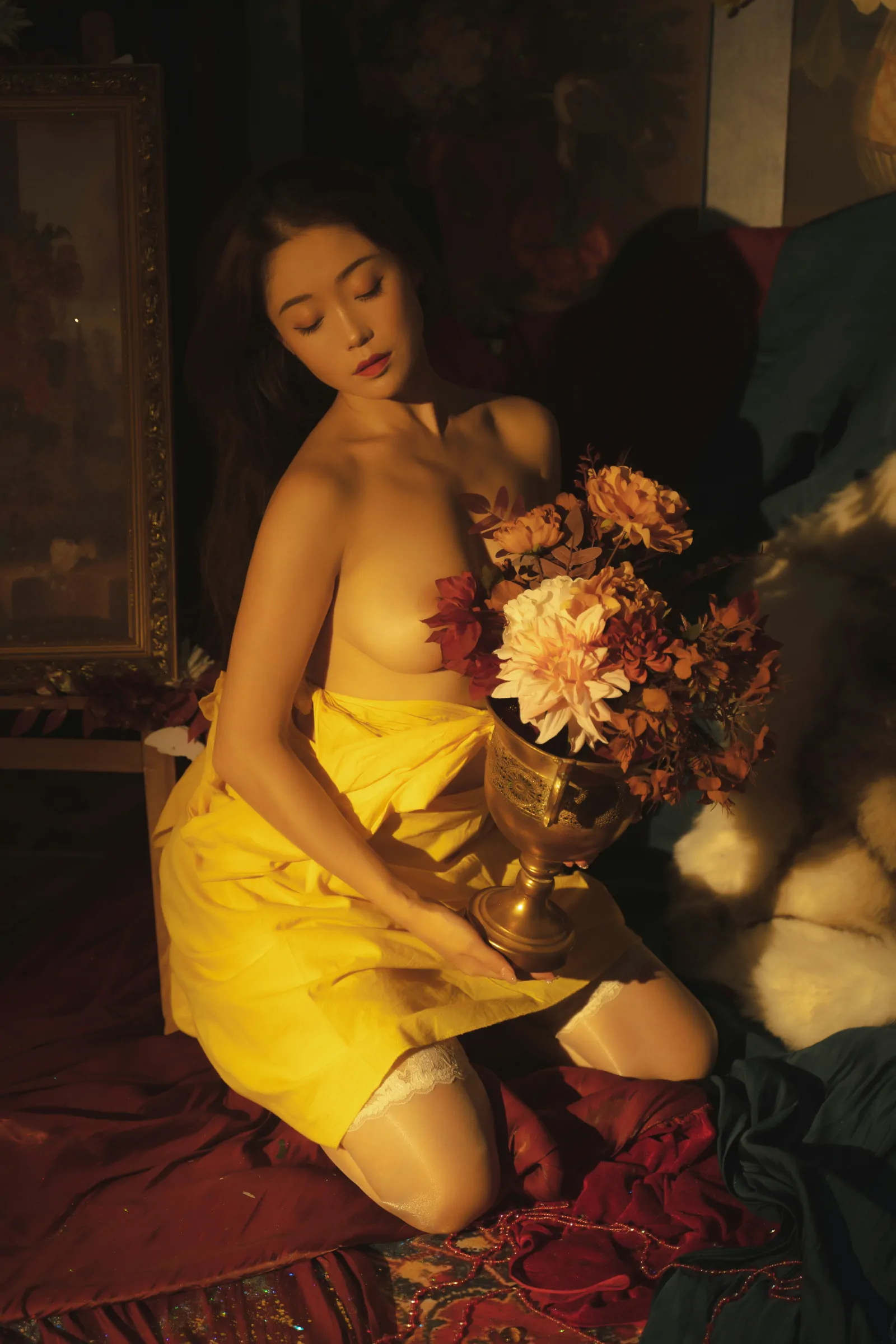 摄影师翎梵.ULANDA-油画