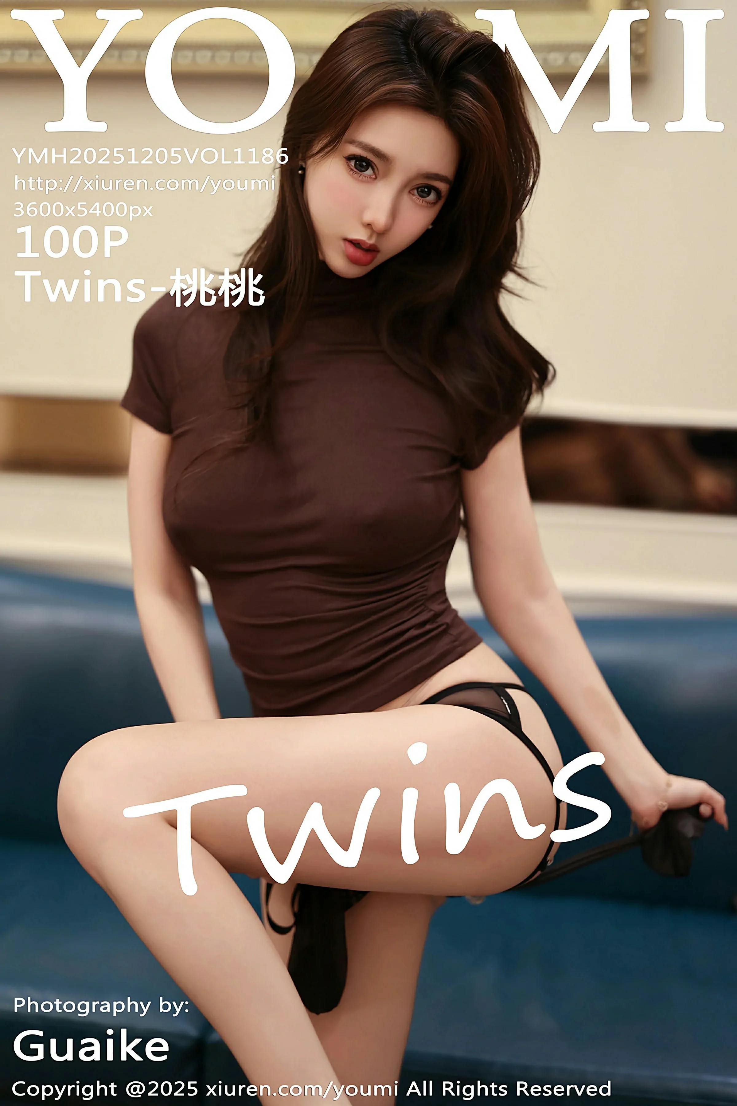 [YOUMI尤蜜荟] 2025.12.05 VOL.1186 Twins-桃桃